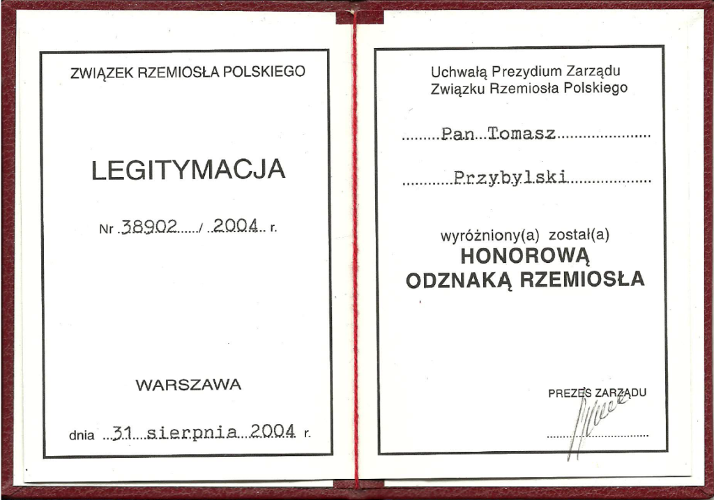 Honorowa Oznaka Rzemiosła